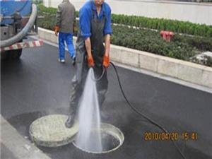 高压冲洗现场图